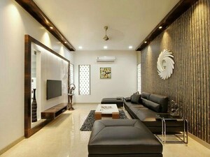 Living Room in 4 BHK Builder Floor at Jor Bagh – for Rent