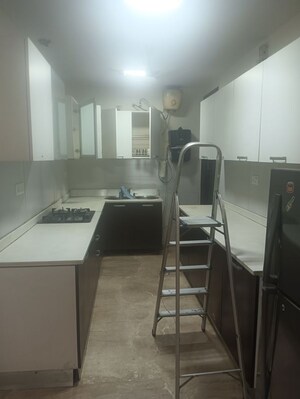 Kitchen in 2 BHK Builder Floor at Lajpat Nagar I – for Rent