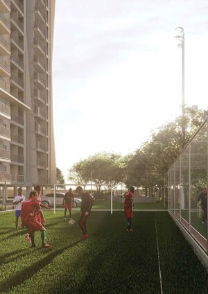 2 BHK Apartment – Exterior View View at DSR The Courtyard, Gunjur - for Sale