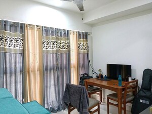 Living Room in 1 BHK Apartment at Lodha Crown Quality Homes, Majiwada – for Rent