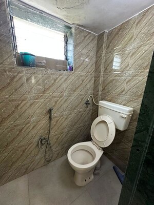 Bathroom in 1.5 BHK Apartment at Runwal Forests, Kanjurmarg West – for Rent