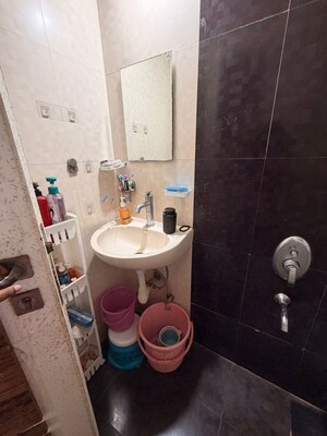 Bathroom in 2 BHK Apartment at Runwal Forests, Kanjurmarg West – for Rent