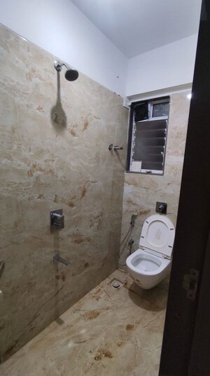 Bathroom in 1 BHK Apartment at Mahindra Alcove, Chandivali – for Rent