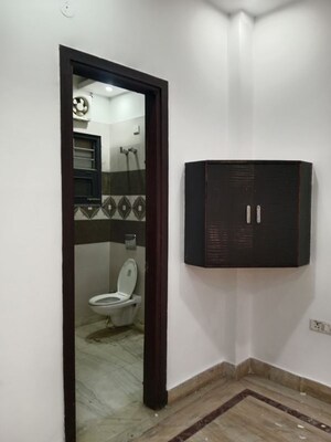 Bathroom in 3 BHK Builder Floor at Ansals Sushant City – for Rent