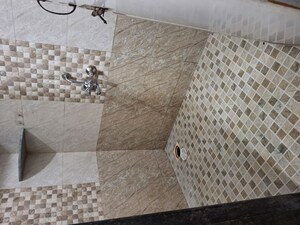 Washroom in 1 RK Apartment at Kopar Khairane – for Rent