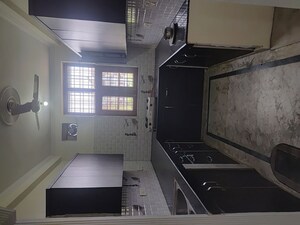 Kitchen in 3 BHK Builder Floor at RWA Apartments Sector 50, Sector 50 – for Rent