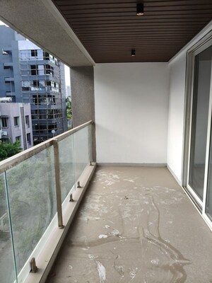 Balcony in 3 BHK Apartment at Mohannagar CHS, Baner – for Rent