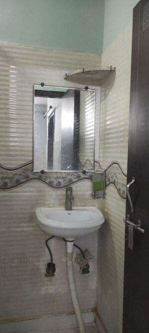 Bathroom in 2 BHK Builder Floor at Arsh Green Heights ll, Gaur City 1 – for Rent
