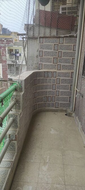 Balcony in 2 BHK Builder Floor at Arsh Green Heights ll, Gaur City 1 – for Rent