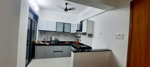 Kitchen in 3 BHK Apartment at Majestique Signature Towers, Balewadi – for Rent