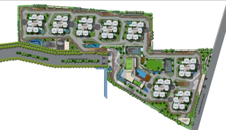 Master Plan, aparna-newlands 2.5 Bedroom 1475 Sq.Ft. Apartment In Tellapur Hyderabad 10479547