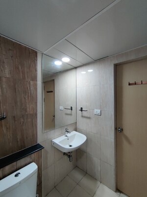 Bathroom in 3.5 BHK Apartment at Mantri Webcity, Hennur – for Rent