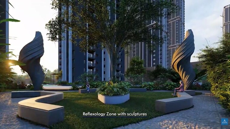 Garden, aparna-newlands 3 Bedroom 1710 Sq.Ft. Apartment In Tellapur Hyderabad 10479569