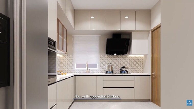Kitchen, aparna-newlands 3 Bedroom 1991 Sq.Ft. Apartment In Tellapur Hyderabad 10479583