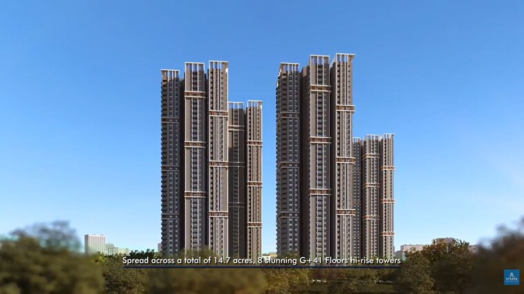 Exterior View, aparna-newlands 3 Bedroom 1991 Sq.Ft. Apartment In Tellapur Hyderabad 10479583