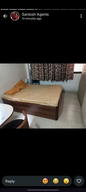 Bedroom in 1 BHK Apartment at Kamlesh CHS, Kopri – for Rent