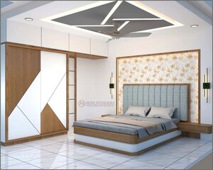 Bedroom in 3 BHK Builder Floor at Safdarjung Enclave – for Rent