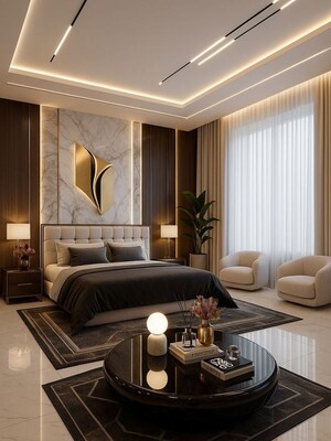 Living Room in 4 BHK Builder Floor at Safdarjung Development Area – for Rent