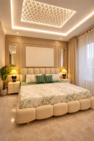 Bedroom in 3 BHK Builder Floor at Safdarjung Enclave – for Rent