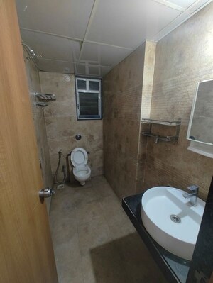 Bathroom in 2 BHK Apartment at Kohinoor Zen Estate, Kharadi – for Rent