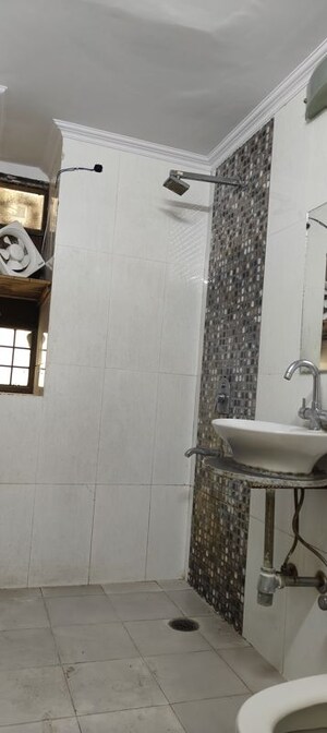 Bathroom in 2 BHK Apartment at Vasant Kunj – for Rent