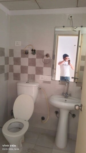 Bathroom in 2 BHK Apartment at Gaur City 7th Avenue, Sector 4 Greater Noida – for Rent