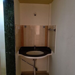 Bathroom in 2 BHK Apartment at G K Rajaveer Palace, Pimple Saudagar – for Rent