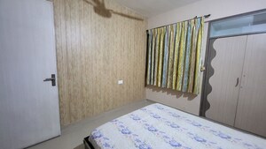 Bedroom in 2 BHK Apartment at Ajmera Heights, Kalyan West – for Rent