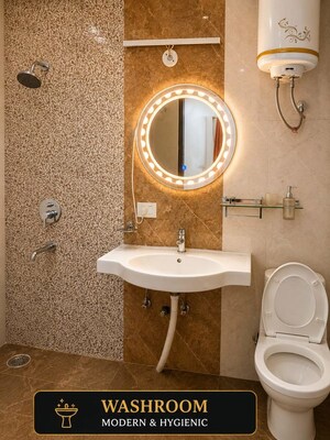 Bathroom in 2 BHK Apartment at Anora Kala – for Sale