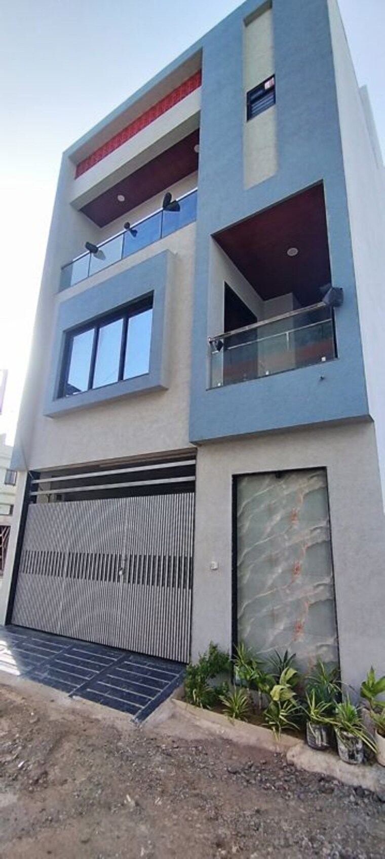 Exterior View, gail colony 4 Bedroom 108 Sq.Yd. Villa In Gail Colony Surat 10479864