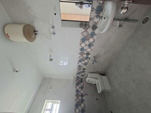 Bathroom in 3 BHK Builder Floor at Singasandra – for Rent