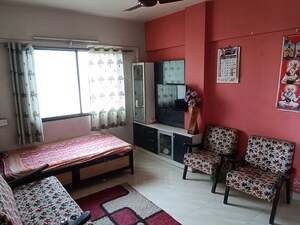Living Room in 1 BHK Apartment at Chinchwad – for Rent