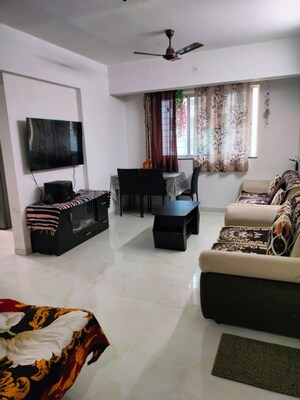 Living Room in 2 BHK Apartment at Somani Dream Home, Punawale – for Rent