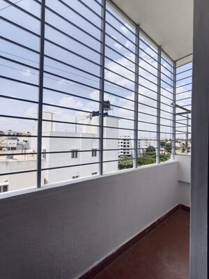 Balcony in 3 BHK Builder Floor at Hal Layout – for Rent