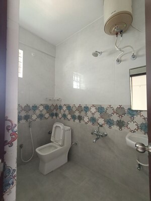 Bathroom in 3 BHK Builder Floor at Hal Layout – for Rent