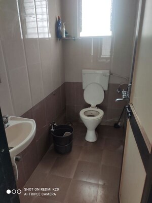 Bathroom in 2 BHK Independent House at Eon Free Zone – for Rent