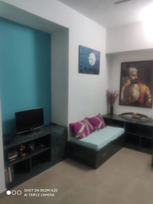 Living Room in 2 BHK Independent House at Eon Free Zone – for Rent