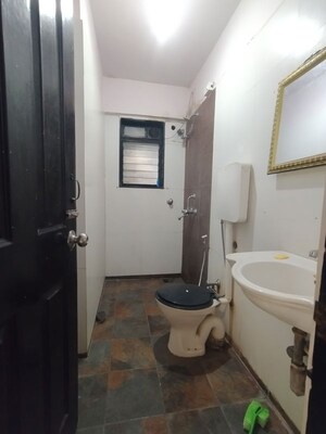 Bathroom in 2 BHK Apartment at Lalani Residency, Kavesar – for Rent