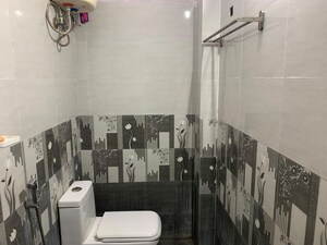 Bathroom in 3 BHK Apartment at Begumpet – for Rent