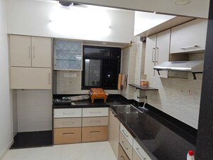Kitchen in 1 BHK Apartment at Shree Sharanam CHS, Brahmand – for Rent