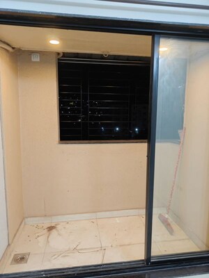 Bathroom in 1 BHK Apartment at Shree Sharanam CHS, Brahmand – for Rent