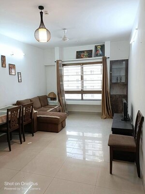 Living Room in 1 BHK Apartment at Paranjape Blue Ridge, Hinjewadi – for Rent