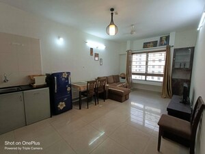 Living Room in 1 BHK Apartment at Paranjape Blue Ridge, Hinjewadi – for Rent