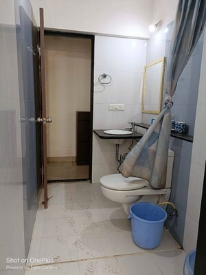 Bathroom in 1 BHK Apartment at Paranjape Blue Ridge, Hinjewadi – for Rent