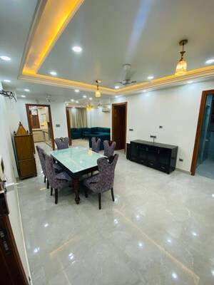 Living Room in 4 BHK Builder Floor at Vasant Kunj – for Rent