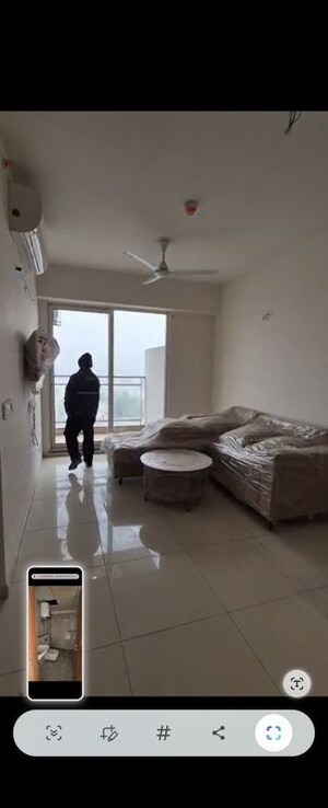 Living Room in 1.5 BHK Apartment at Godrej Golf Link Villas, Sector 27 Yamuna Expressway – for Rent