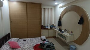 Bathroom in 3 BHK Apartment at Indu Fortune Fields Annexe, Hi Tech City – for Rent