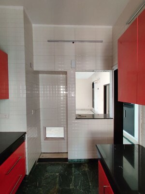 Kitchen in 3 BHK Builder Floor at South Delhi – for Rent