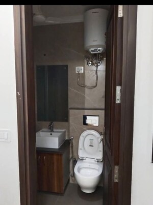 Bathroom in 3 BHK Builder Floor at East Of Kailash – for Sale