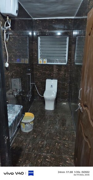 Bathroom in 2 BHK Apartment at Ajmera Housing Society, Pimpri – for Rent